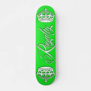 Royalty Skateboard Deck Green