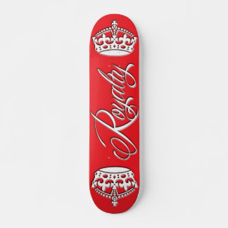Royalty Skateboard Deck Red