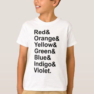 ROYGBIV Red Orange Yellow Green Blue Indigo Violet T-Shirt