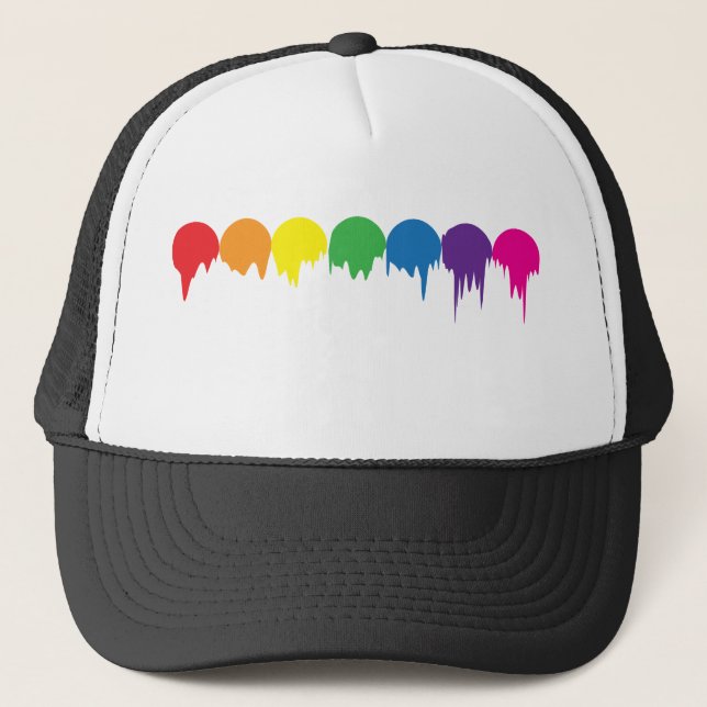 ROYGBIV TRUCKER HAT (Front)