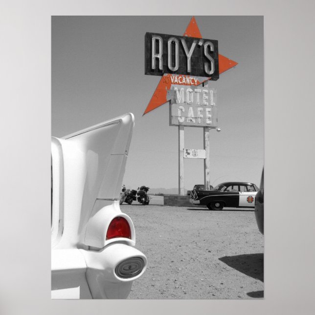 Roy's Motel and Cafe Poster (Front)