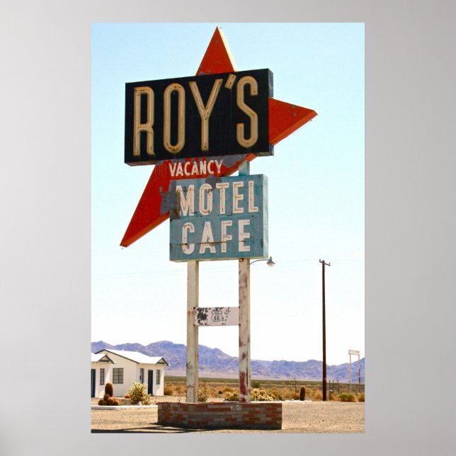 Roy's Motel Cafe Poster (Front)