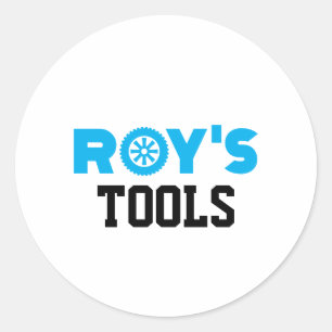 Roy's Tools Classic Round Sticker