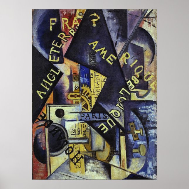 Rozanova - Metronome 1915 Poster (Front)