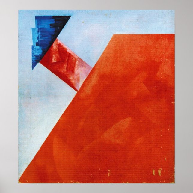 Rozanova - Non-Objective Composition 1917 Poster (Front)