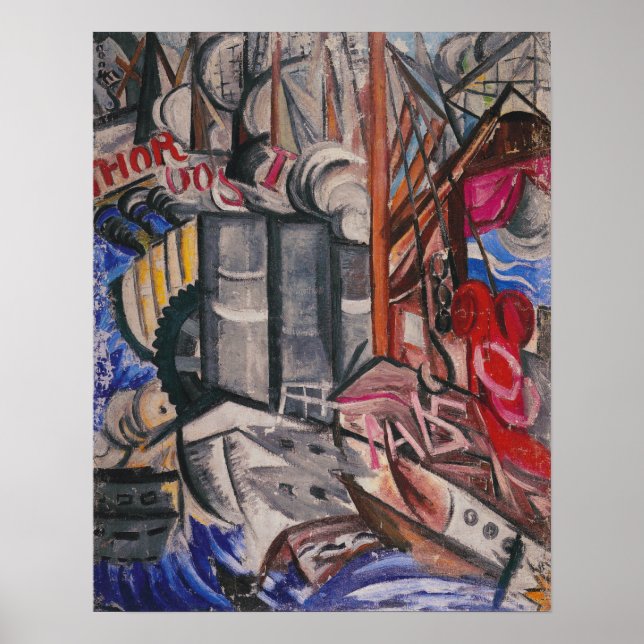 Rozanova - Port 1913 Poster (Front)