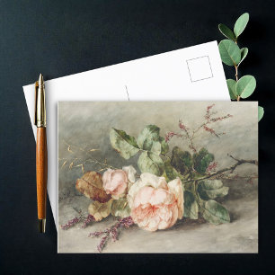 Rozen by Margaretha Roosenboom Postcard