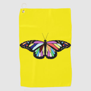 RP colorful butterfly Golf Towel