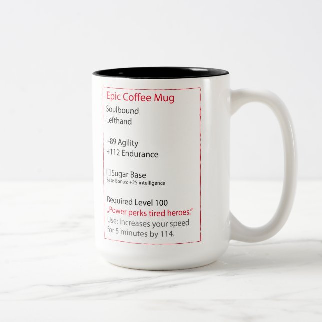 RPG Coffee Mug (Right)