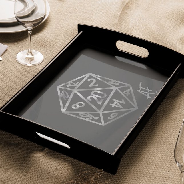 RPG Crit AF | Fantasy Tabletop Retro Gamer Dice Tissue Paper (Creator Uploaded)