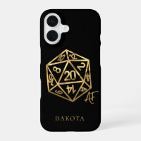 RPG Crit AF | Gold Fantasy Tabletop PnP Gamer Dice