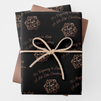 RPG Critmas | Copper Tabletop PnP Roleplayer Dice
