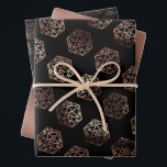 RPG Dice | Copper Fantasy Retro Tabletop PnP Gamer Wrapping Paper Sheet<br><div class="desc">"It's beginning to look a lot like Critmas!" That means it's GAME ON! with GEEK CHIC GAMER XMAS THEME! Novelty RPG design perfect for any old school tabletop pen/pencil and paper (PnP) fantasy role player featuring a 20-sided dnd polyhedral dice with a natural 20 crit roll for the roleplaying magical...</div>