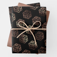 RPG Dice | Copper Fantasy Retro Tabletop PnP Gamer