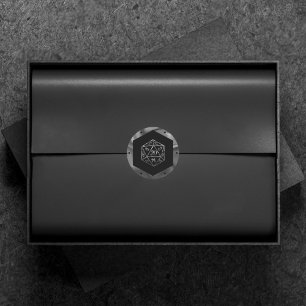 RPG Dice   Fantasy Old School Tabletop PnP Gamer Classic Round Sticker