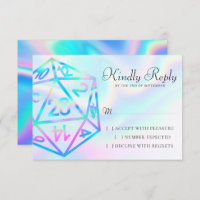 RPG Dice | Holo Fantasy Retro Tabletop PnP Gamer