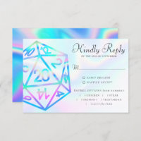 RPG Dice | Holo Fantasy Tabletop PnP Gamer Entree