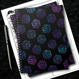 RPG Dice   Nebula Fantasy Tabletop Gamer Campaign Notebook