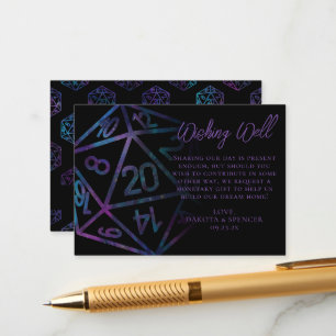 RPG Dice   Nebula Fantasy Tabletop Wishing Well Enclosure Card