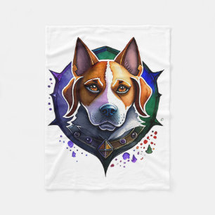 RPG Dog Fleece Blanket