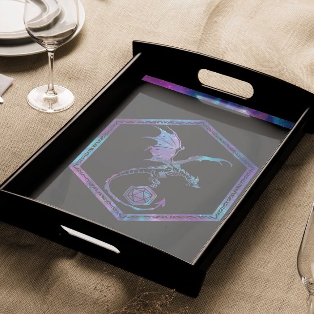 RPG Dragon | Nebula Fantasy Tabletop Gamer Dice Tissue Paper (Creator Uploaded)