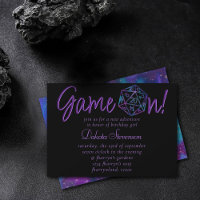 RPG Game On | Nebula Fantasy Tabletop Gamer Dice