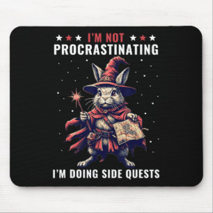 Rpg Gamer Not Procrastinating Doing Side Quests Me Mouse Pad