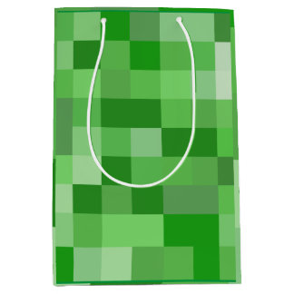 RPG Gamer Pixel Pattern Wrapping Paper Medium Gift Bag