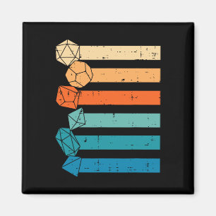 Rpg Gamer Retro Role Playing Game Men Boys Magnet