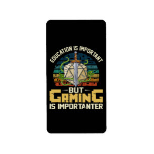 rpg gaming is importanter label