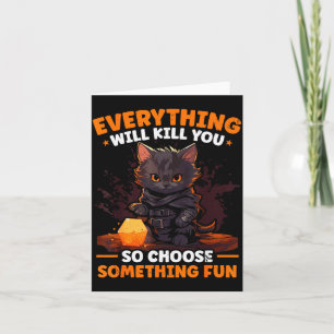 Rpg Gaming Role Playing D20 Tabletop Games Funny R Card
