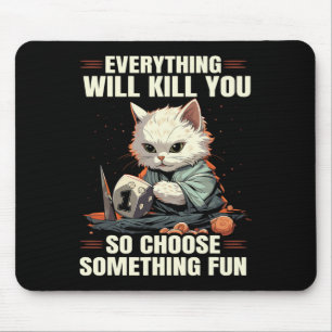 Rpg Gaming Role Playing D20 Tabletop Games Funny R Mouse Pad