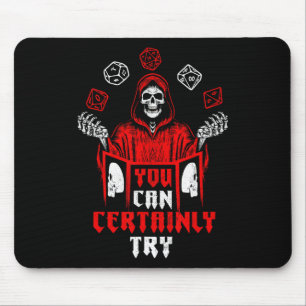 Rpg Gaming Skeleton You Can Certainly Try Gamer Pl Mouse Pad