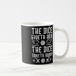 Rpg Giveth Taketh Funny Gamer Men Boys Kids Coffee Mug