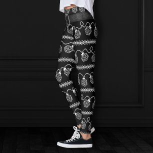 RPG Lights Classic Fantasy Tabletop Gamer Dice Leggings