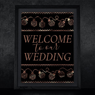 RPG Lights Copper Fantasy Tabletop Gamer Welcome Poster