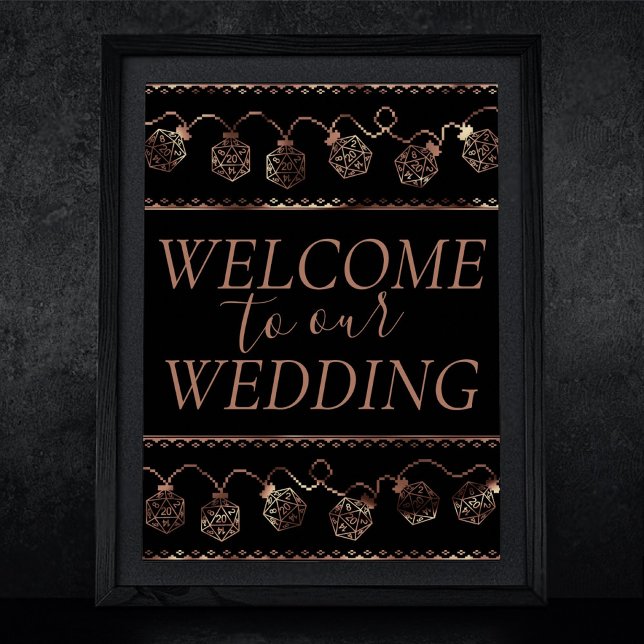 RPG Lights | Copper Fantasy Tabletop Gamer Welcome Poster (Creator Uploaded)