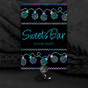 RPG Lights   Holo Fantasy Tabletop Gamer Custom Table Number