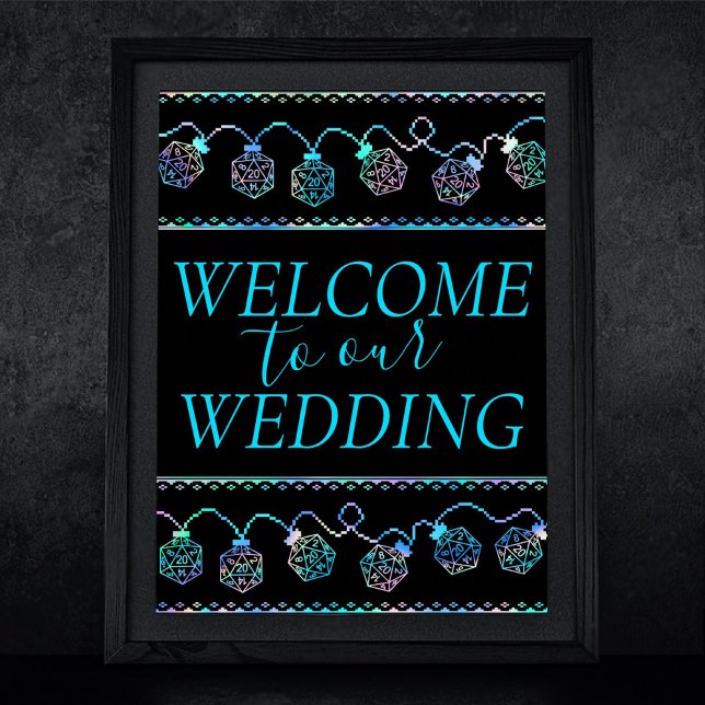 RPG Lights | Holo Fantasy Tabletop Gamer Welcome Poster (Creator Uploaded)