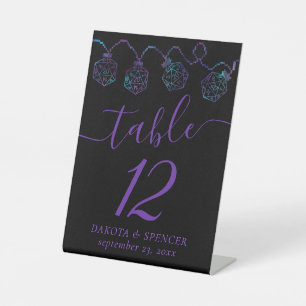 RPG Lights   Nebula Fantasy Tabletop Gamer Dice Pedestal Sign