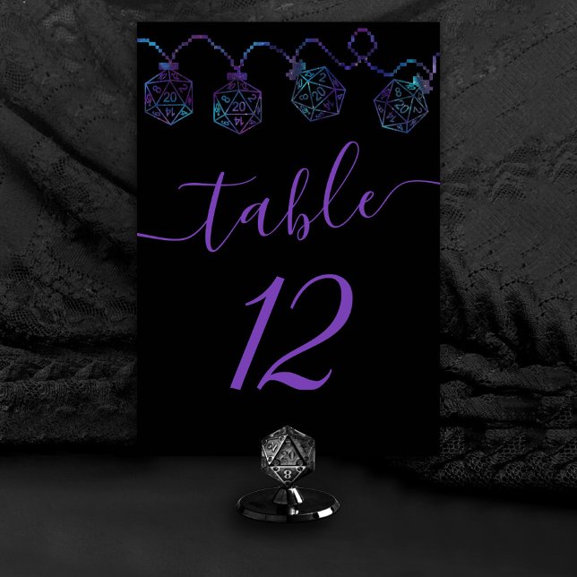 RPG Lights | Nebula Fantasy Tabletop Gamer Dice Table Number (Creator Uploaded)