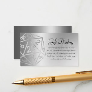 RPG Luxe   Fantasy Tabletop Gamer Gift Display Enclosure Card