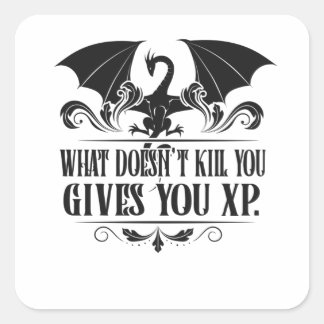 RPG Tabletop XP Dragon Master Gifts Square Sticker