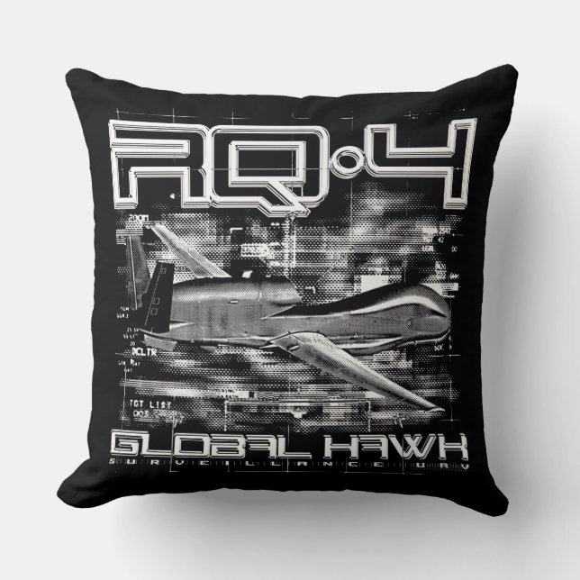 RQ-4 Global Hawk Cushion (Front)