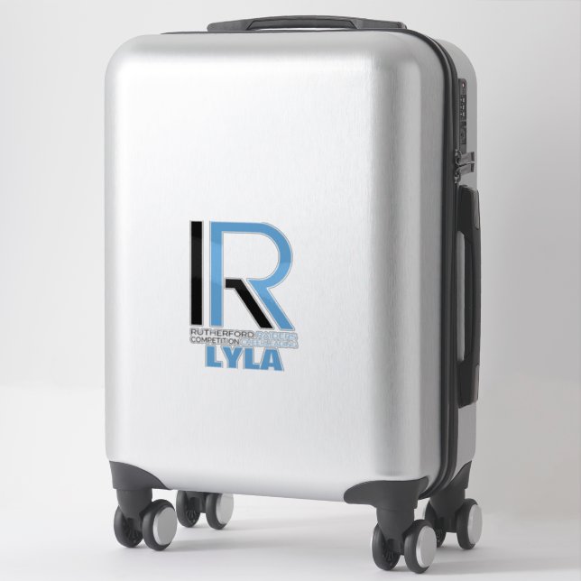 RR Comp Cheer Car Decal (Suitcase)