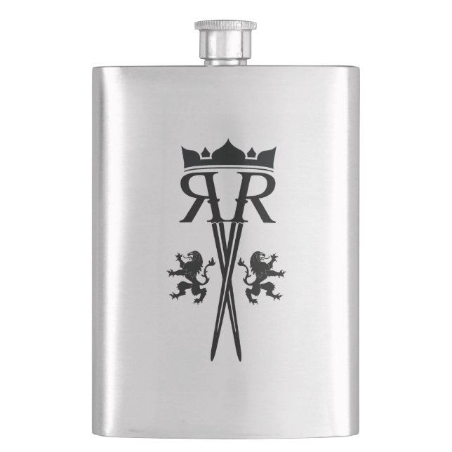 RR Logo Flask (Front)