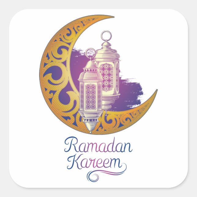 Rramadan accessories- Ramadan Sticker (Front)