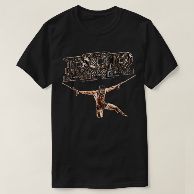 rrr design X nt rama rao T-Shirt (Design Front)