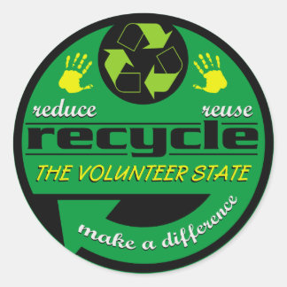 RRR The Volunteer State Classic Round Sticker