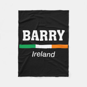 Rry Irish Family Name St Patricks Day Ireland Flag Fleece Blanket